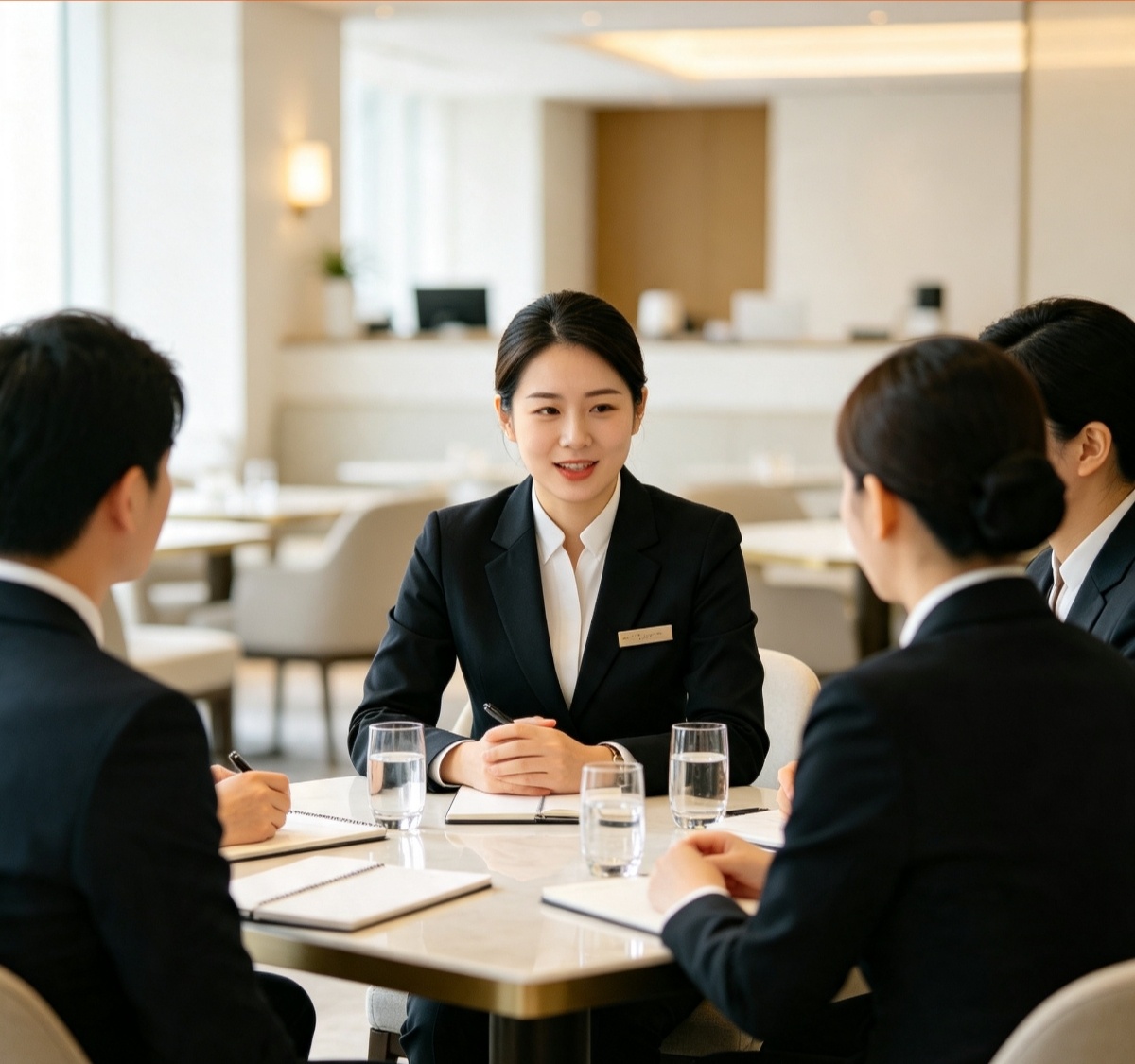 腾龙集团酒店服务晨会日常工作公示